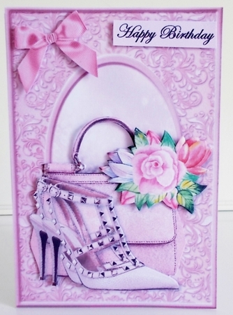A5 Pink Fashion Mini Kit by Pam Stubley