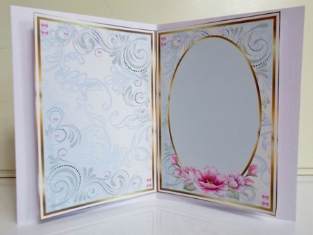 A5 Such a pretty lady 2 Blank Insert  by Pam Stubley