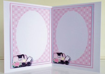A5 Teenage Beauty 3 Blank Insert  by Pam Stubley