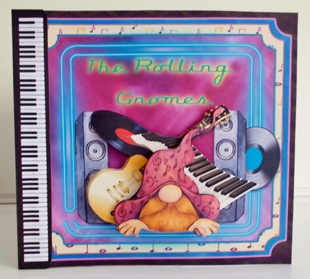 The Rolling Gnomes Storybook Pop Up Tunnel Card & Envelope Kit by Pam Stubley