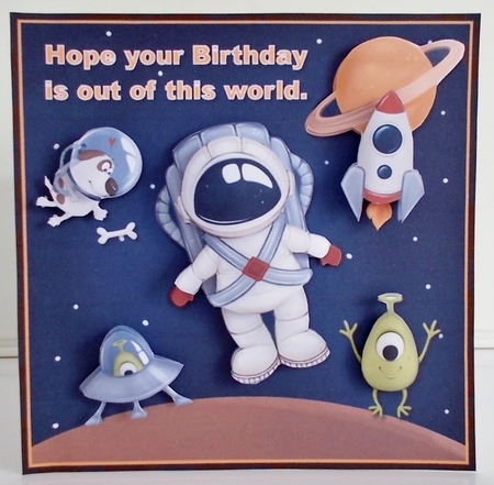 Spaceman mini kit by Pam Stubley