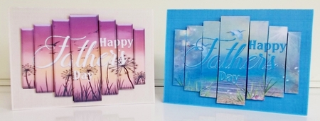 Panoramic Fathers Day Card Set of 4 by Pam Stubley