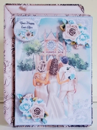 The Wedding Book Shaped Mini Page Kit by Pam Stubley