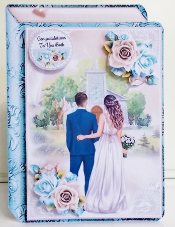 The Wedding Book 03 Shaped Mini Page Kit by Pam Stubley
