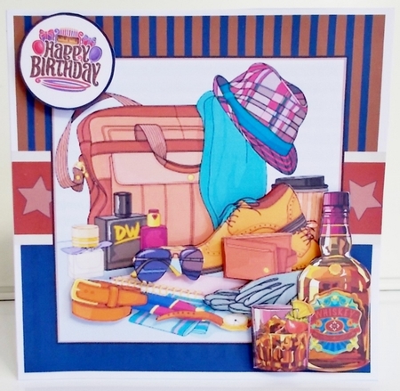The Hipster Male Greeting ~ Fathers Day / Birthday  and More by Pam Stubley