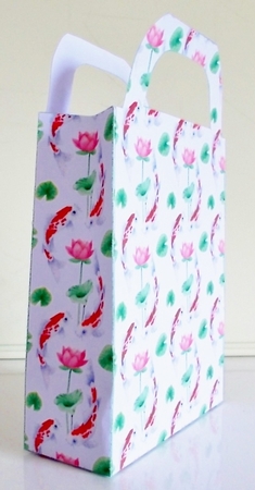 Koi themed gift bag 1 by Pam Stubley