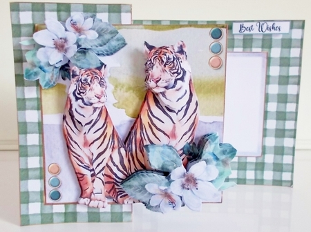 Jungle Fold Back 2  by Pam Stubley