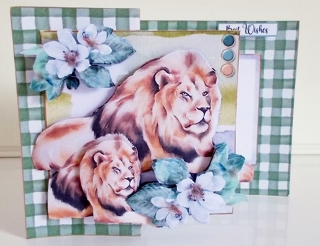 Jungle Fold Back 1 by Pam Stubley