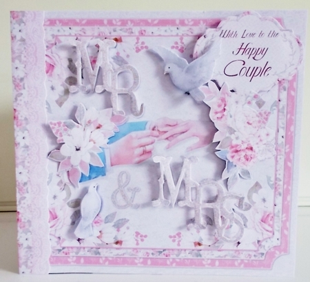 Bride & Joy Storybook Pop Up Tunnel Card & Envelope Kit by Pam Stubley