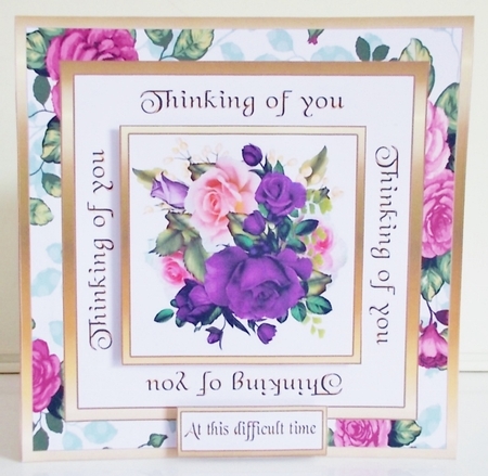 SC Purple & pink bouquet by Pam Stubley