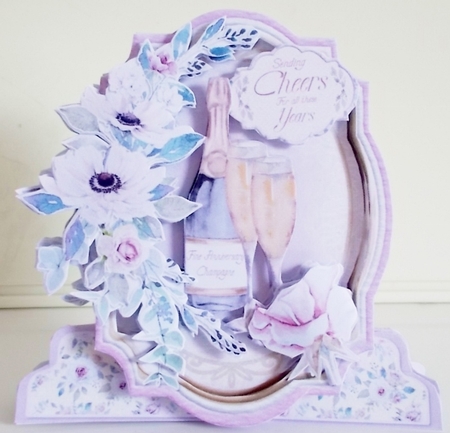 Legacy of Love 1 Shaped 6x6 Card & Envelope Kit by Pam Stubley
