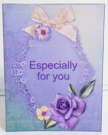 Window of Roses - Multi Occasions Card  - Window Card by Pam Stubley