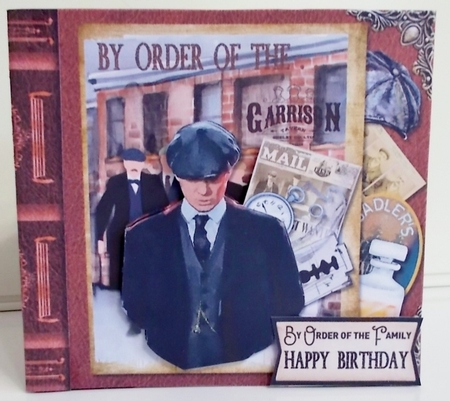 By Order of the ... Storybook Pop Up Tunnel Card & Envelope Kit by Pam Stubley