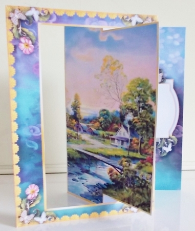 Cut and fold Scenic - A1 by Pam Stubley