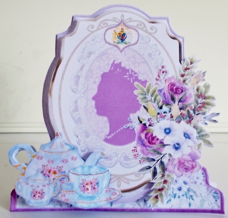 Happy & Glorious 4 Shaped 6x6 Card & Envelope Kit by Pam Stubley