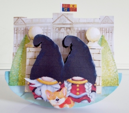 Gnome Place Like London 2 Rocker Card Mini Kit by Pam Stubley