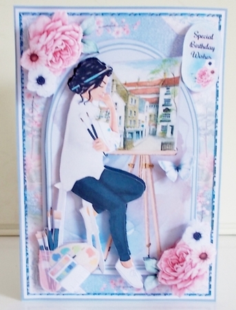 Painting A Picture Mini Page Kit by Pam Stubley