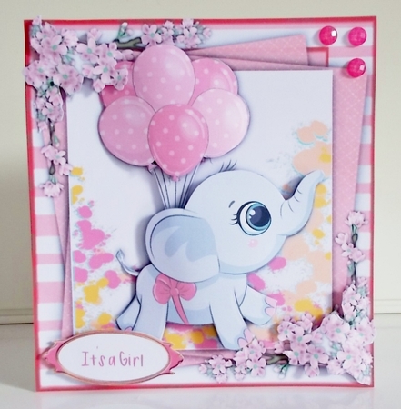 8x8 Mini Kit, Beautiful Floating Elli 2 by Pam Stubley