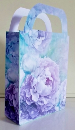 Vintage floral gift bag 3 by Pam Stubley