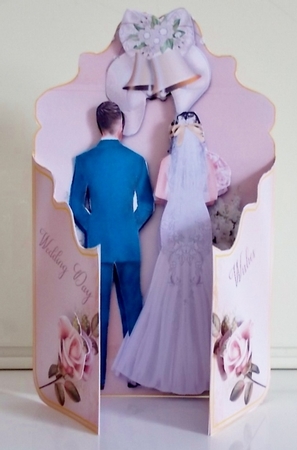 Bride and Groom 2 by Pam Stubley