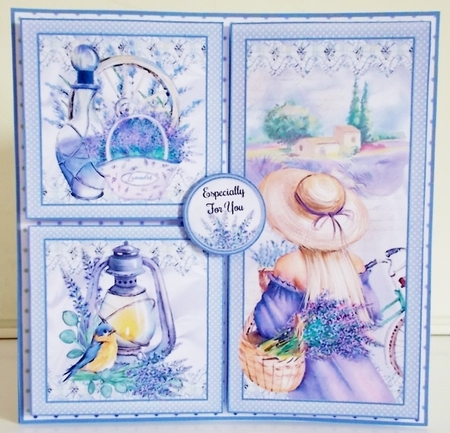 Provence Collage Mini Page Kit by Pam Stubley
