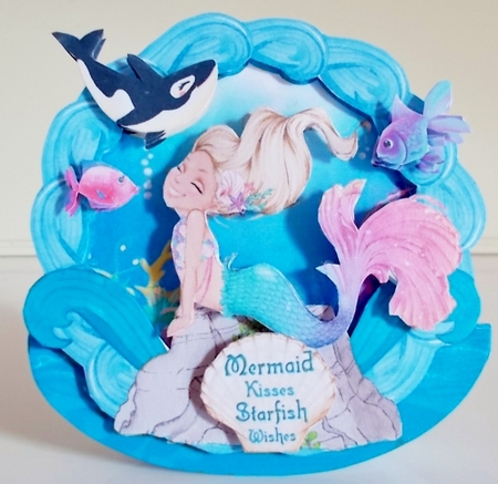 Mer-mazing Tales 1 Rocker Card Mini Kit by Pam Stubley