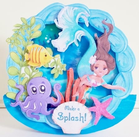 Mer-mazing Tales 2 Rocker Card Mini Kit by Pam Stubley
