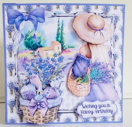 Lavender fields by Pam Stubley