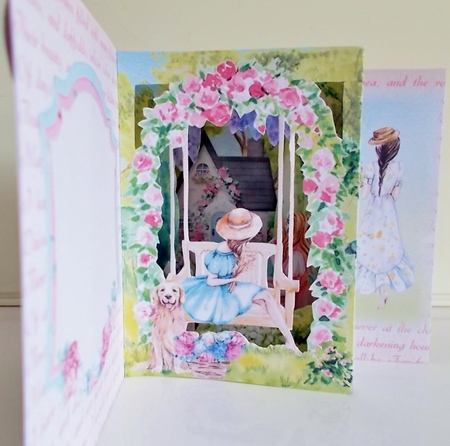 Tranquil Summer Storybook Pop Up Tunnel Card & Envelope Kit by Pam Stubley