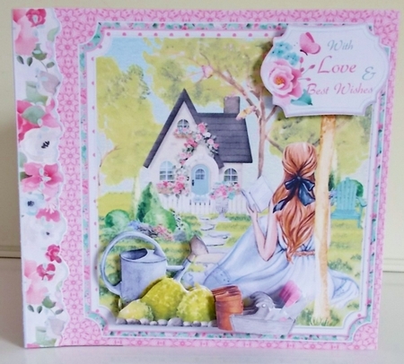 Tranquil Summer Storybook Pop Up Tunnel Card & Envelope Kit by Pam Stubley