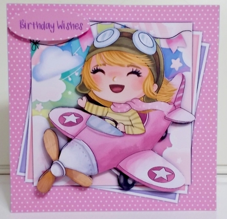 8X8 Mini KIt , Cute Little Aviator 1 by Pam Stubley