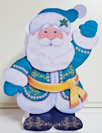 Baltic Santa - Aquamarine by Pam Stubley