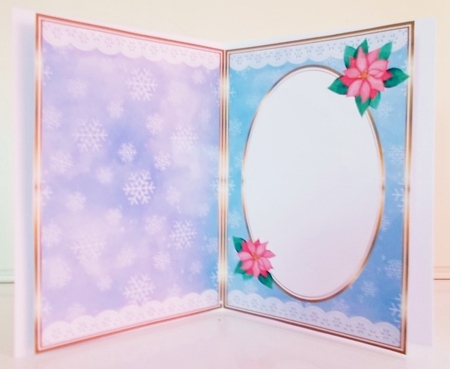 A5 Cute Snowman Blank Insert  by Pam Stubley