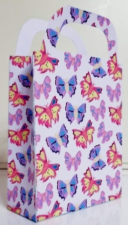 Multi coloured butterfly gift bag 7 by Pam Stubley