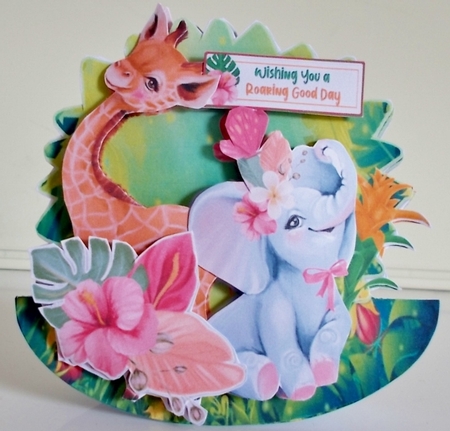 Welcome to the Jungle Party 1 Rocker Card Mini Kit by Pam Stubley
