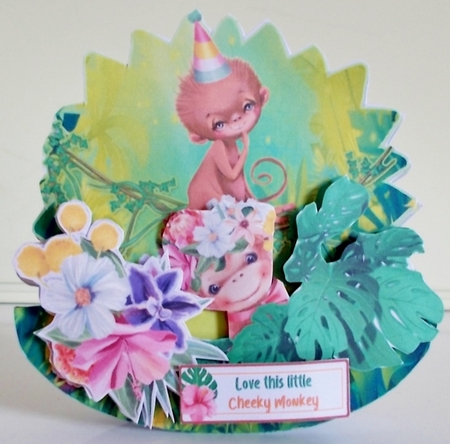 Welcome to the Jungle Party 3 Rocker Card Mini Kit by Pam Stubley