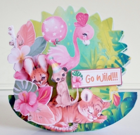 Welcome to the Jungle Party 4 Rocker Card Mini Kit by Pam Stubley