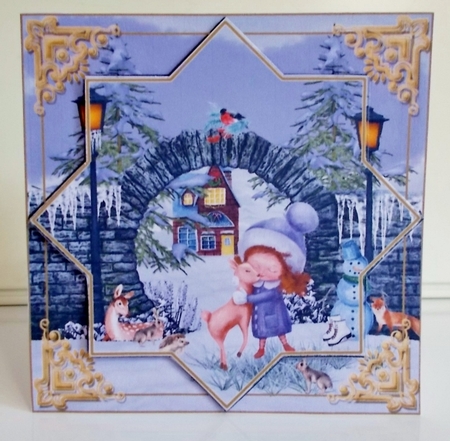 Christmas Hugs Peace on Earth Star Kit by Pam Stubley