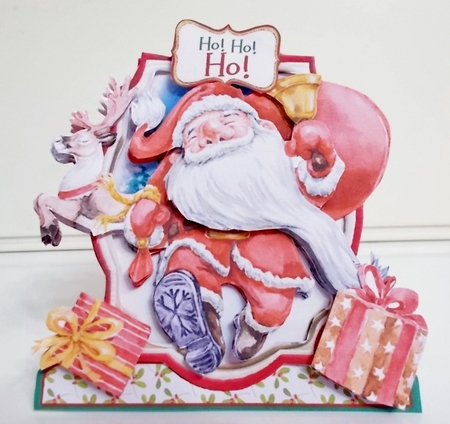 A Letter to Santa 3 Shaped 6x6 Card & Envelope Kit by Pam Stubley