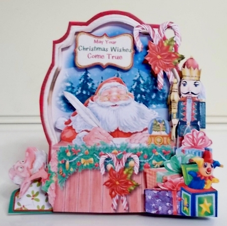 A Letter to Santa 4 Shaped 6x6 Card & Envelope Kit by Pam Stubley