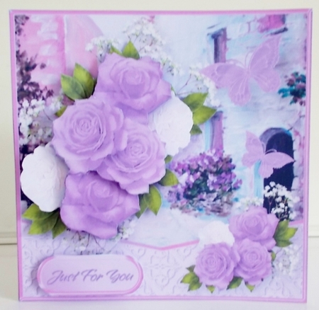 Village Lane - Decoupage Card Mini Kit by Pam Stubley