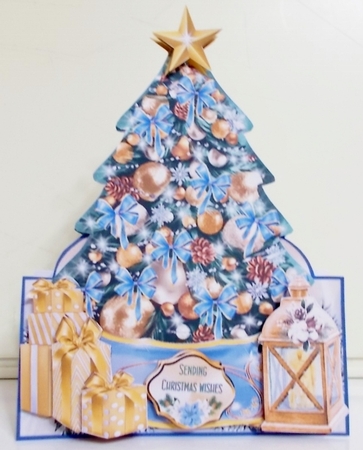 Shaped Christmas Tree 02 Mini Page Kit by Pam Stubley