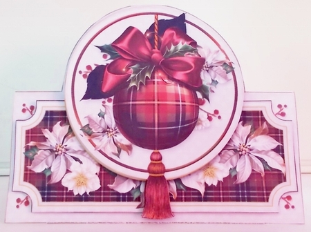 Scottish Christmas Tent Card Kit.2 by Pam Stubley