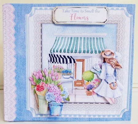 Vintage Market  Storybook Pop Up Tunnel Card & Envelope Kit by Pam Stubley