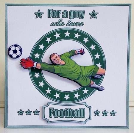 For a Guy Who Loves Football by Pam Stubley