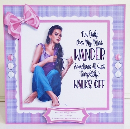 Not Only Does My Mind Wander - Mini Kit by Pam Stubley