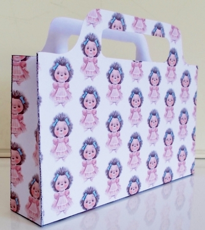 Hedgehog Girl Tote  Gift Bag by Pam Stubley