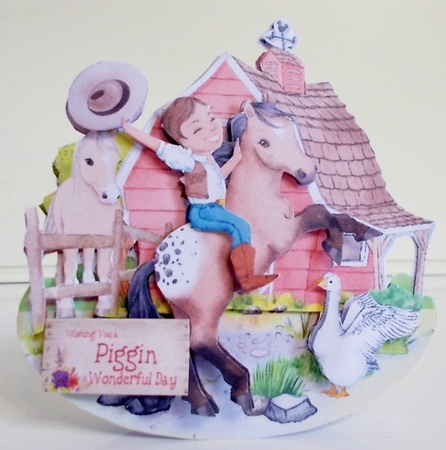 Life is Better on the Farm 2 Rocker Card Mini Kit by Pam Stubley