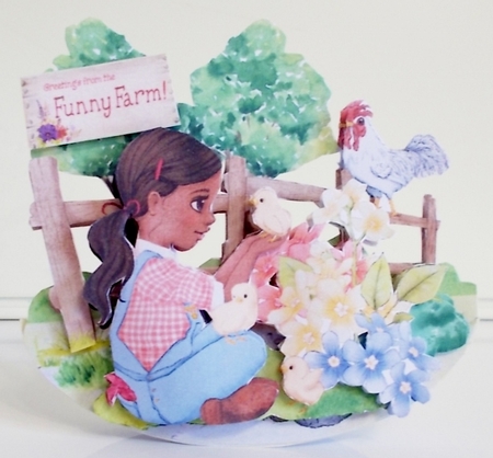 Life is Better on the Farm 5 Rocker Card Mini Kit by Pam Stubley