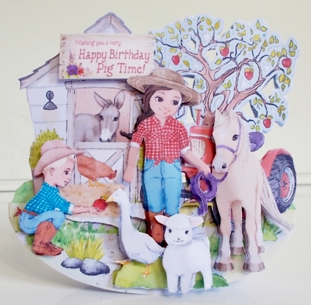 Life is Better on the Farm 6 Rocker Card Mini Kit by Pam Stubley